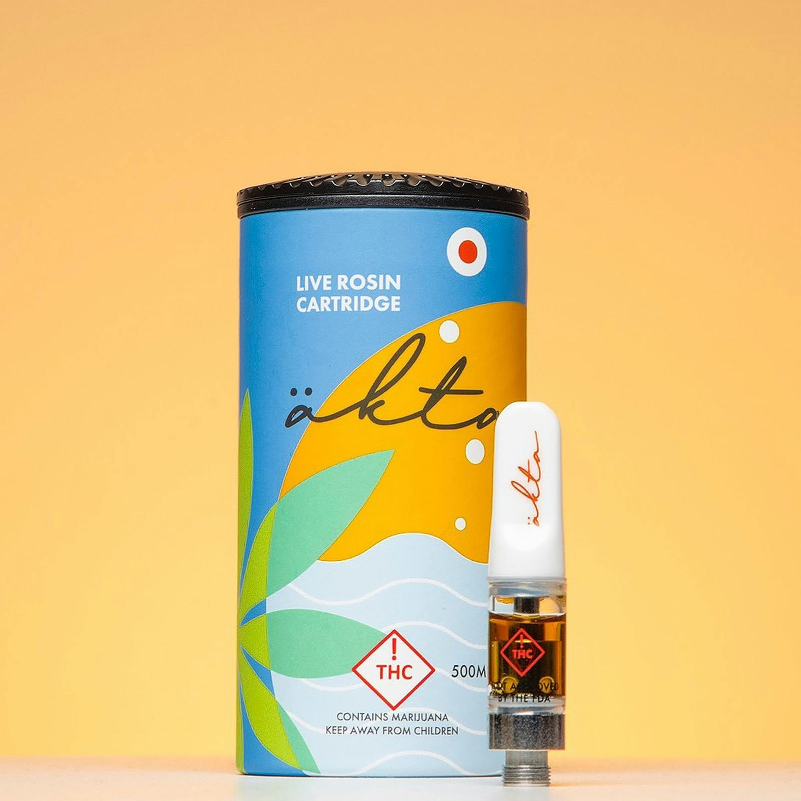 äkta Live Rosin Vape Cart, Strain Specific Sativa Leafly