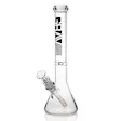 Product image for 16" Grav Beaker Water Pipe- Clear