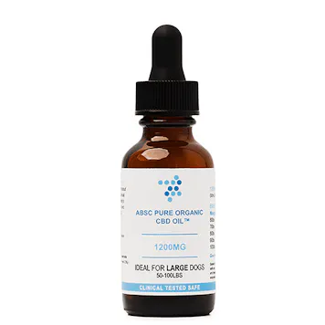 Photo of 1200 mg | ABSC Pure Organic CBD Oil for Pets