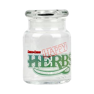 Photo of "Happy Herbs" Pop-Top Jar