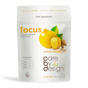 Photo of Care By Design | Gummies Lemon Ginger FOCUS 4mg THC 2ct
