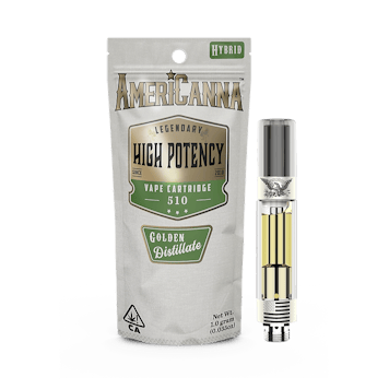 Photo of Gorilla Glue #4 AmeriCanna High Potency Distillate Cart