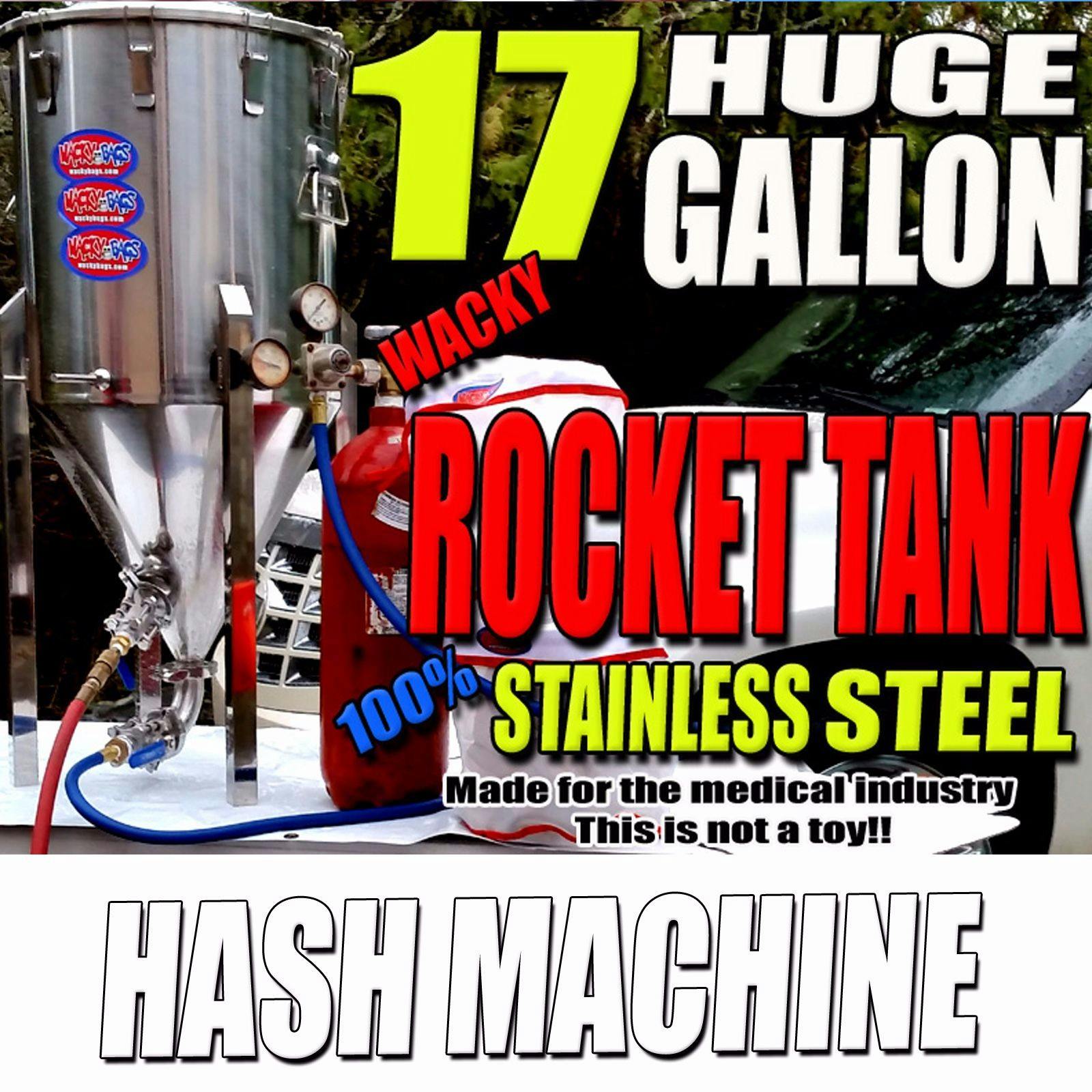 Wacky Willys Medical Bubble Hash Machine Stainless Steel Leafly