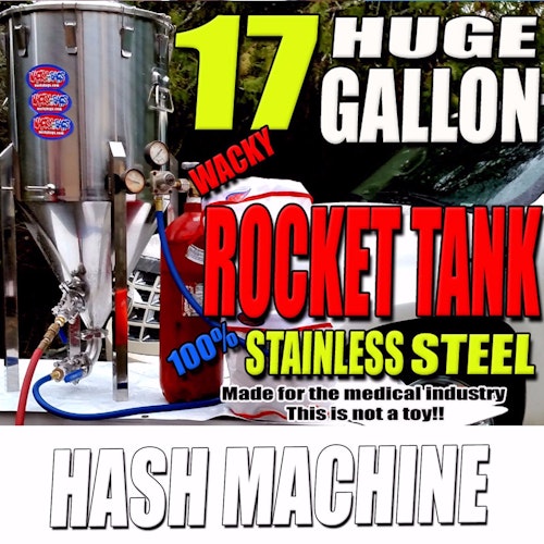 Wacky Willys Medical Bubble Hash Machine Stainless Steel Leafly