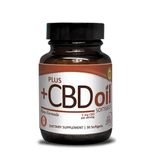 Photo of Plus CBD Oil Raw Softgels - 300mg CBD extract