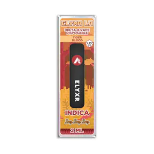 Photo of Delta 8 Disposable Vape 2 Grams (2000mg) | Indica ~ Tiger's Blood