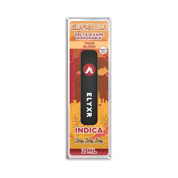 Photo of Delta 8 Disposable Vape 2 Grams (2000mg) | Indica ~ Tiger's Blood