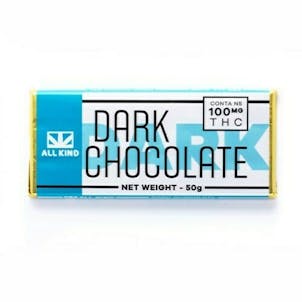 Photo of All Kind Chocolate Dark: 100mg THC (MED)