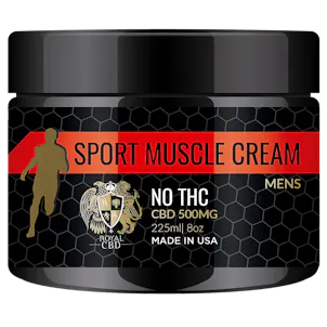 Photo of R.A. Royal CBD Men's Muscle Cream (500 MG)