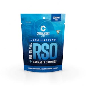 Photo of RSO Gummy - Blue Raspberry - Hybrid - 200mg
