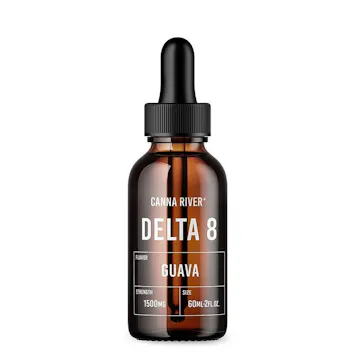 Photo of GUAVA | 1500MG Delta-8 THC Oil Tincture | by Canna River | only $29.99!