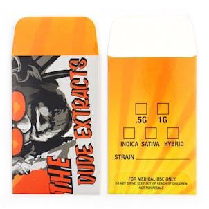 Photo of The Dude Extracts Wax Oil Stoner Movie Coin Envelopes Shatter Labels #071