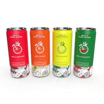 Photo of Do Eight Nano Seltzer - 25 MG Delta 8 - Terps & Mango