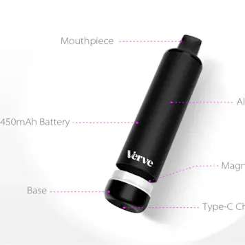 Photo of Yocan Verve smart portable rechargeable auto inhale activated 510 battery