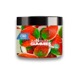 Photo of R.A. Royal Gummies: CBD Gummy Strawberry Jar (900 MG)