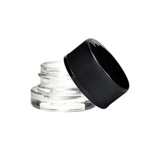 Photo of 9CC GLASS JAR WITH CHILD RESISTANT CAP (80 JARS/PACK)