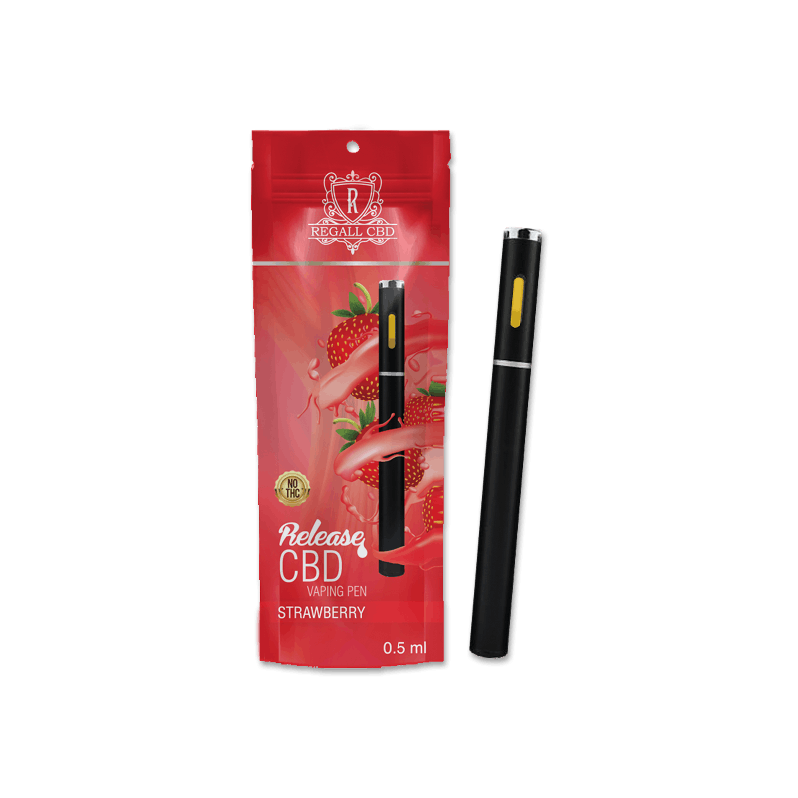 Ra Royal: Regall Cbd Vape Pen: Strawberry (70 Mg) 