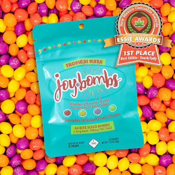 Photo of Joy Bombs Tropical Haze - 100mg THC (40pk / 2.5mg THC ea)