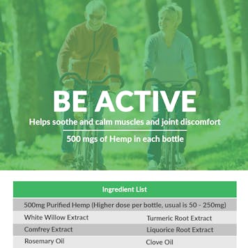 Photo of Hemp+ Extracts: Be Active