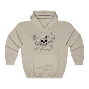 Photo of Captain Goodbud Jolly Roger Hoodie