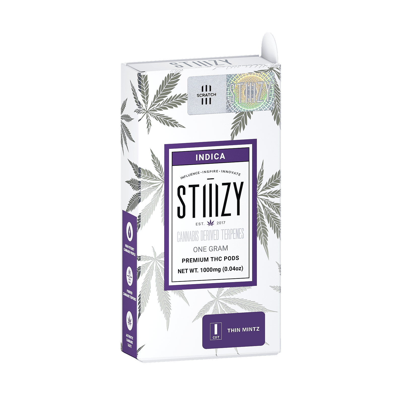 STIIIZY THIN MINTZ CANNABIS DERIVED TERPENES POD 1G Leafly