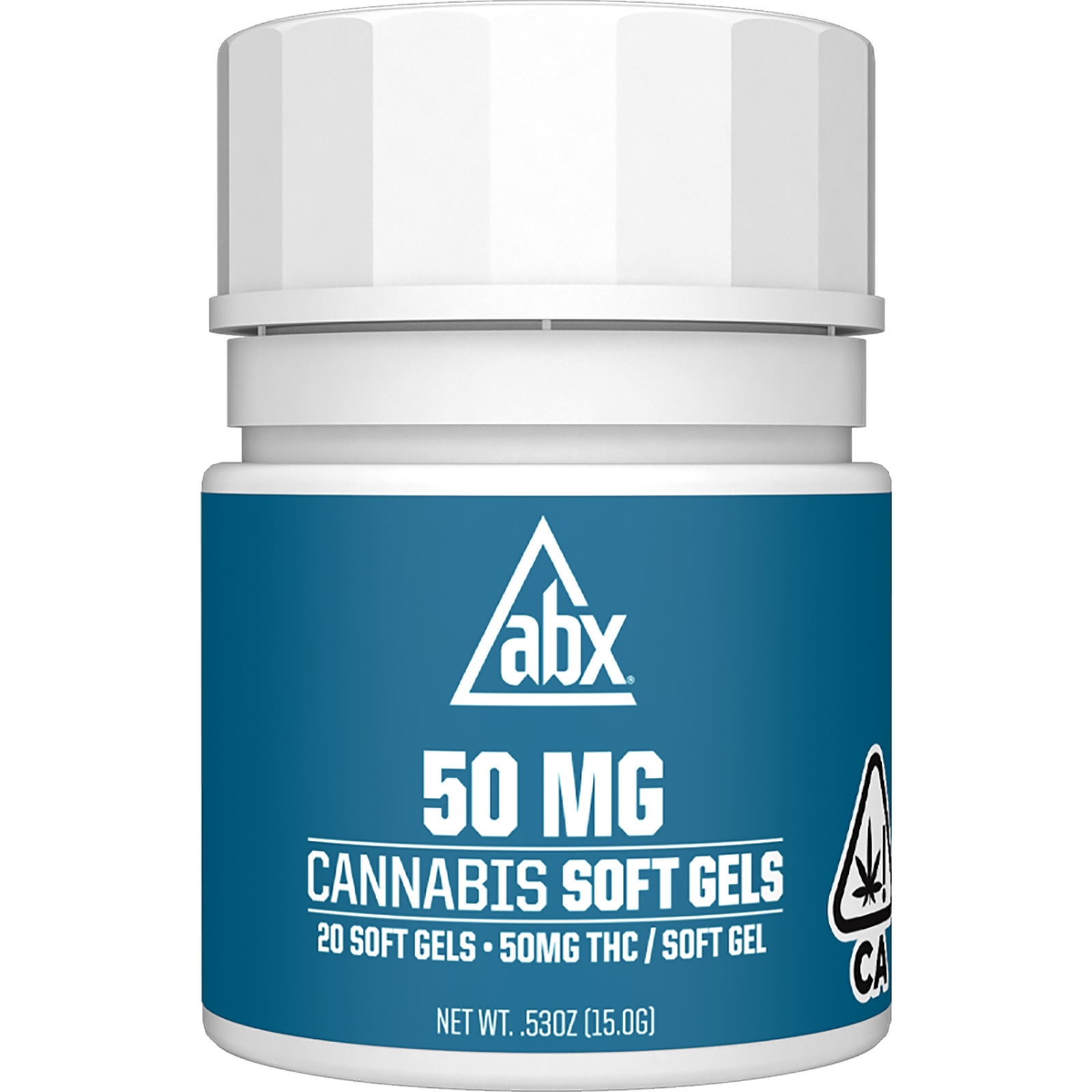 ABX AbsoluteXtracts: ABX | Soft Gels 50mg THC - 20 Count | Leafly