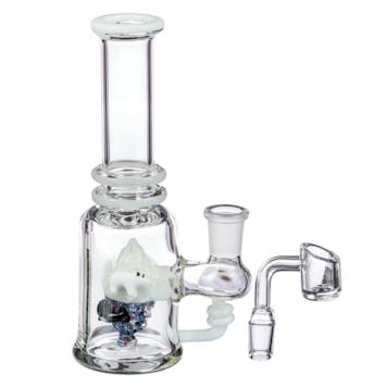 Photo of Empire Glassworks “Avenge the Arctic” UV Mini Beaker Bong