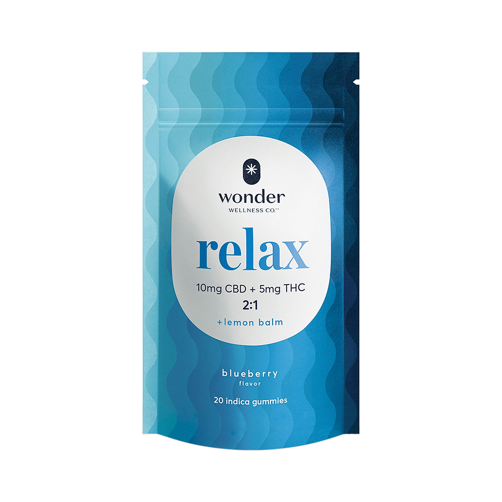 *Wonder Wellness Co. *Wonder Relax Gummies 21 (Blueberry) Leafly