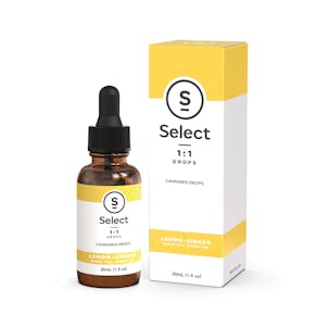 Photo of Select Drops 1000mg 1:1 Lemon Ginger