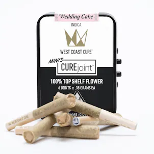 Photo of Wedding Cake - Top Shelf CUREjoint Minis 6 x .35g