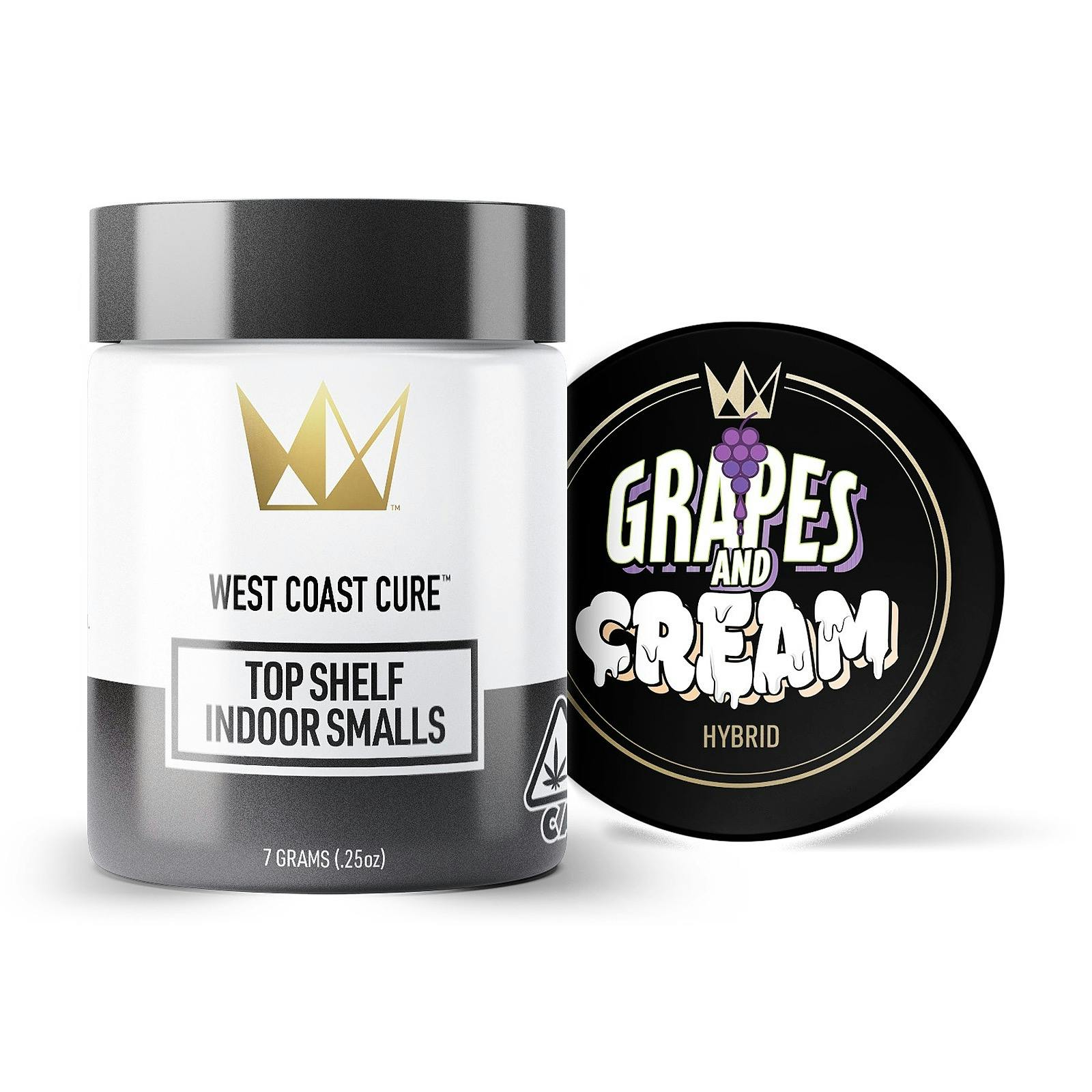 West Coast Cure Grapes & Cream 7g Top Shelf Indoor Smalls Leafly