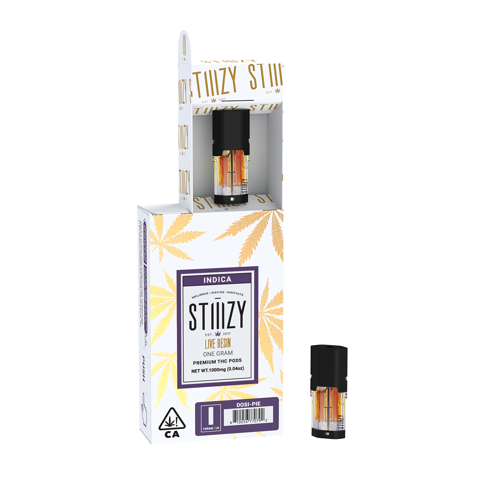 STIIIZY: DOSI-PIE - LIVE RESIN POD 1G | Leafly