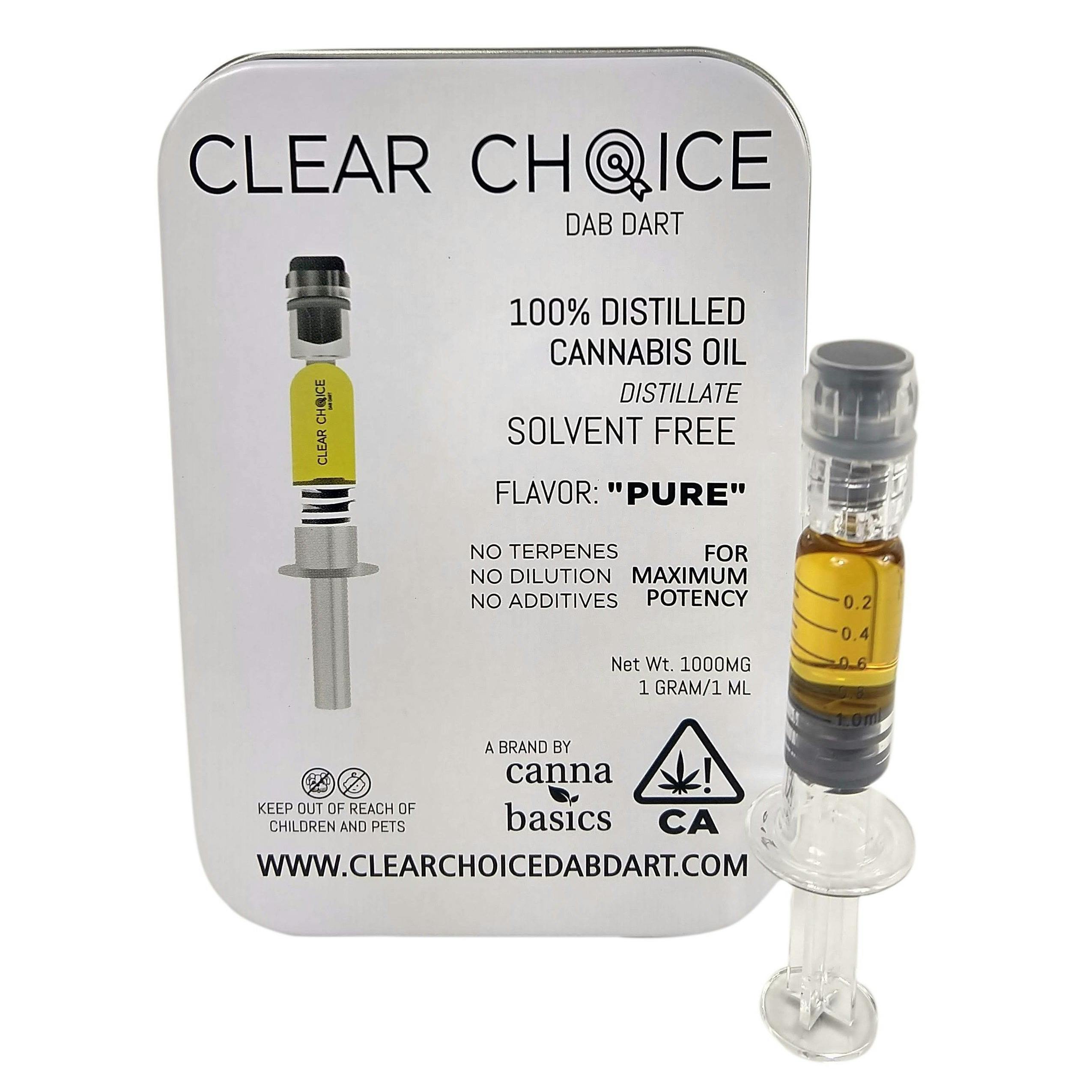 CANNA BASICS CLEAR CHOICE Dab Dart Leafly