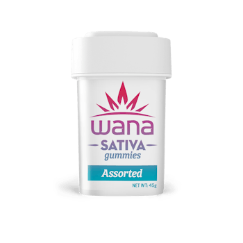 Wana Sativa Sour Gummies, 100mg