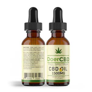 Photo of 2 PACK; FULL SPECTRUM CBD OIL - 1500MG - UNFLAVORED