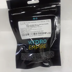 Photo of ORANGE FRUITY PEBBLES TERPENE SAUCE