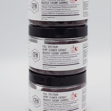 Photo of CFH ProLine Full Spectrum Hemp Extract Cherry Gummies