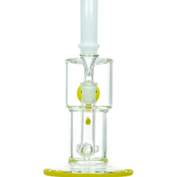 Photo of 11" Circ Perc Duck Glass Bong