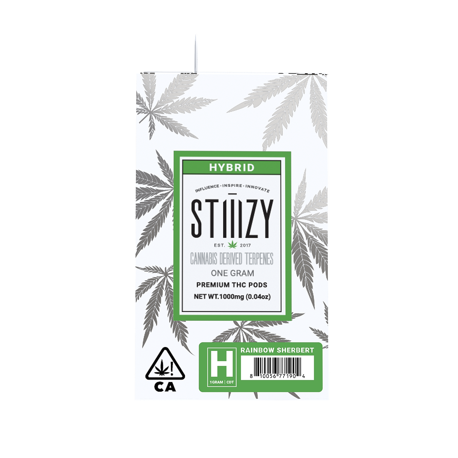 STIIIZY: RAINBOW SHERBERT - CANNABIS DERIVED TERPENES POD 1G | Leafly