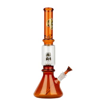 Product image for 15.5" 4mm Framed Beaker Tube Bong