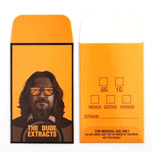 Photo of The Dude Extracts Concentrate Retro Stoner Movie Style Shatter Envelopes #089