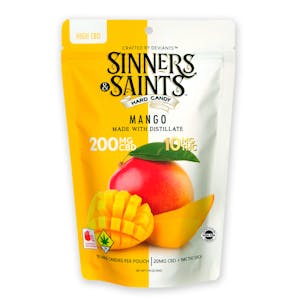 Photo of 20:1 Sinners & Saints Hard Candy - Mango 210mg 10pk