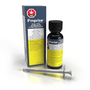 Photo of 15 mg : 15 mg Full Spectrum Oil in Virgin Organic Hemp Seed Oil