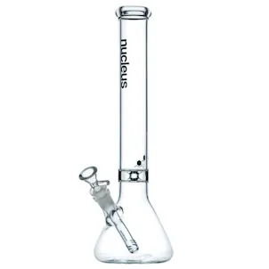 Photo of Nucleus Glass | 14" Classic Beaker Bong w/ Donut Style Ice Catcher
