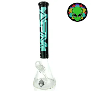 Photo of AFM Glass Neon Light Beaker Bong - 16in