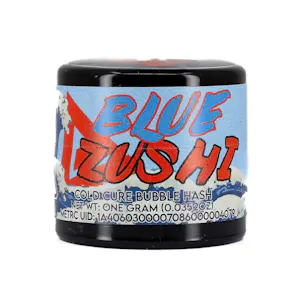 Photo of Blue Zushi Cold Cure Live Bubble Hash 1g