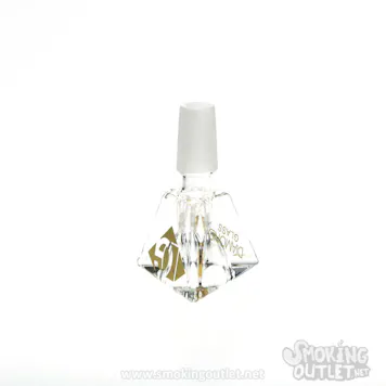 Photo of Triple Play Male Bowl Piece by Diamond Glass