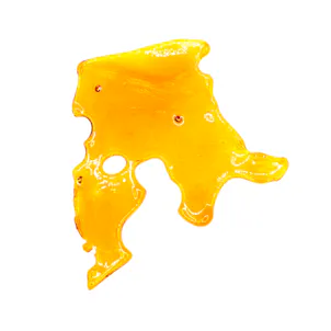 Photo of Caked Up Cherries OG T1 Shatter (1g)