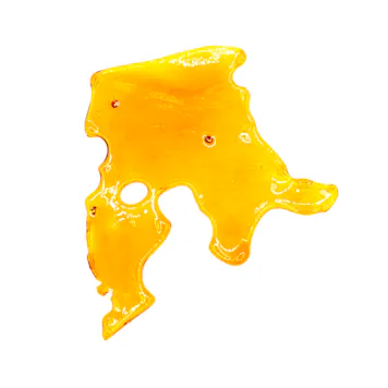 Photo of Caked Up Cherries OG T1 Shatter (1g)