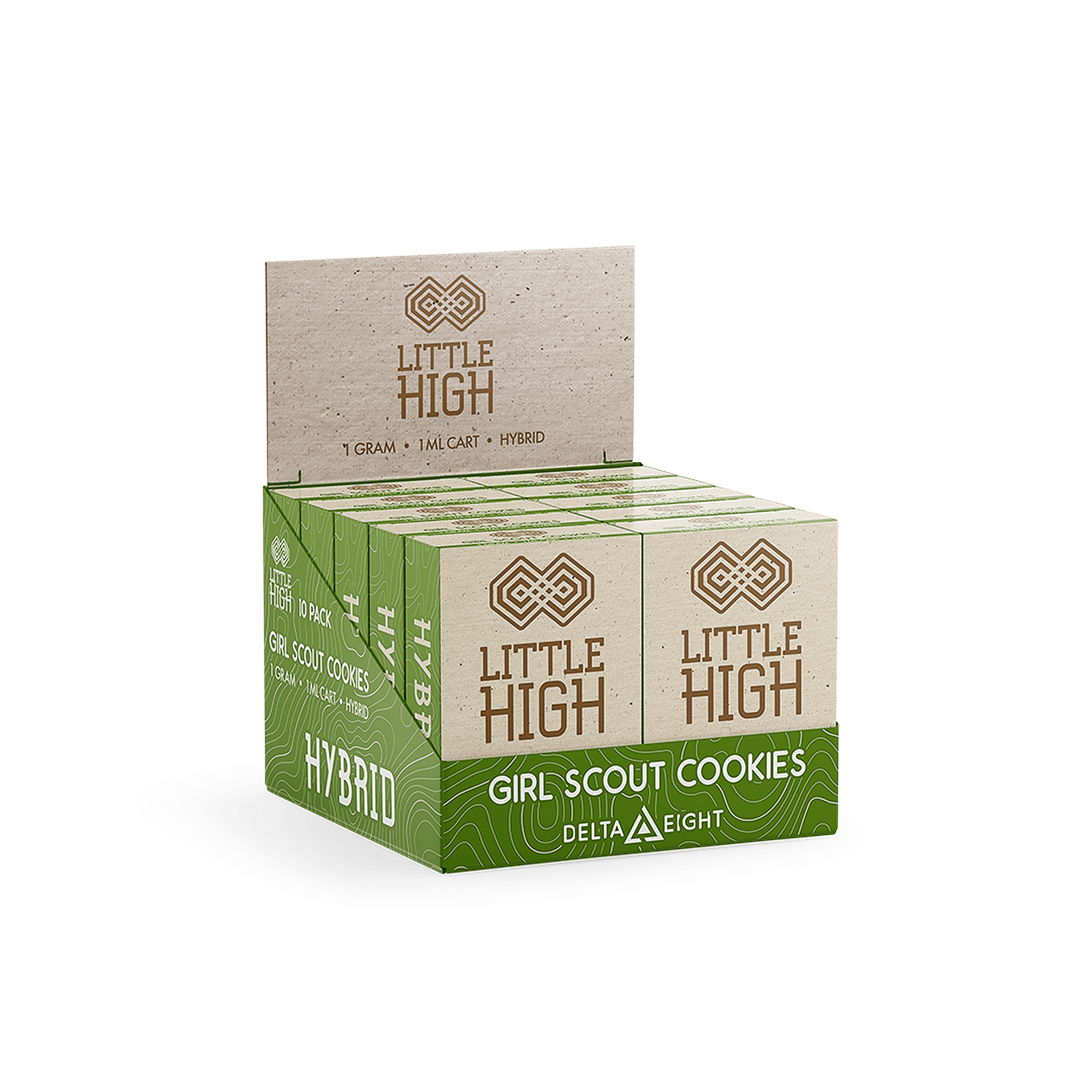 Little High Little High Delta8 Hybrid Girl Scout Cookies 1 Gram Cart Leafly